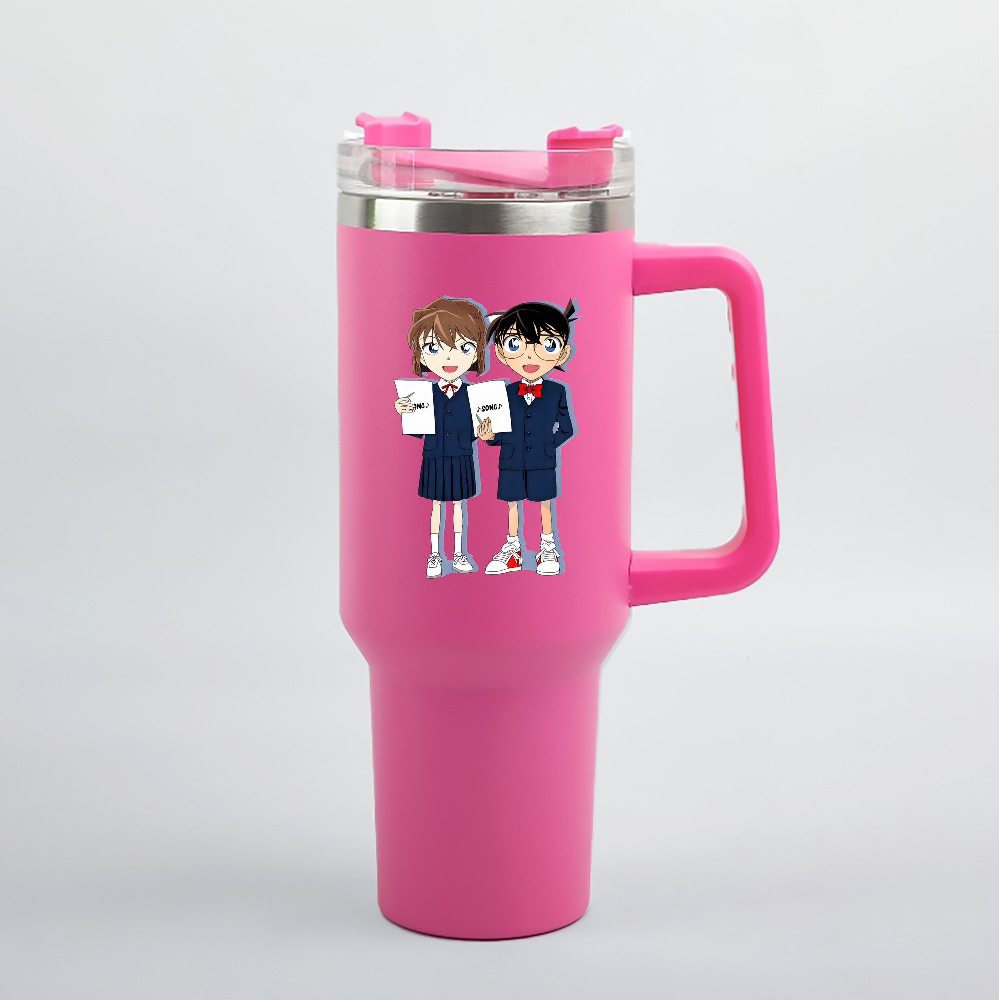 （画像用） 名探偵コナン 灰原 哀 はいばら あい Detective Conan Anita Hailey、Vi Graythorn Haibara Ai 1200mL車用タンブラー（カラープリント）